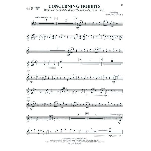 Alfred Music Publishing Top Hits from TV T-Sax