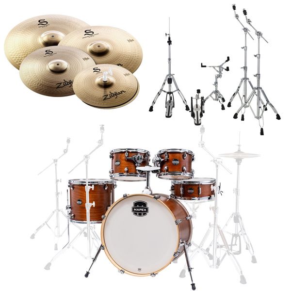 Mapex Mars Maple Stage WM Bundle