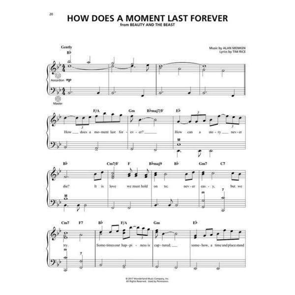 Hal Leonard Movie Songs for Accordion