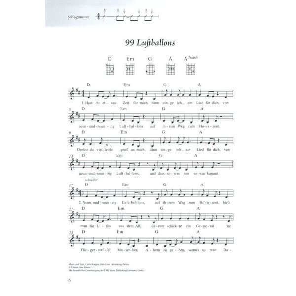 Schott Schlagerbuch Alt und Jung Git