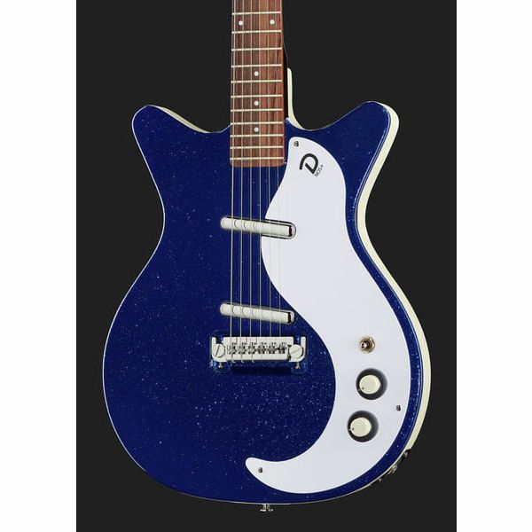Danelectro 59M NOS+ Blue Metalflake 60th