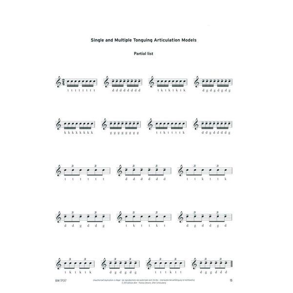 Editions Bim After Schlossberg Trumpet