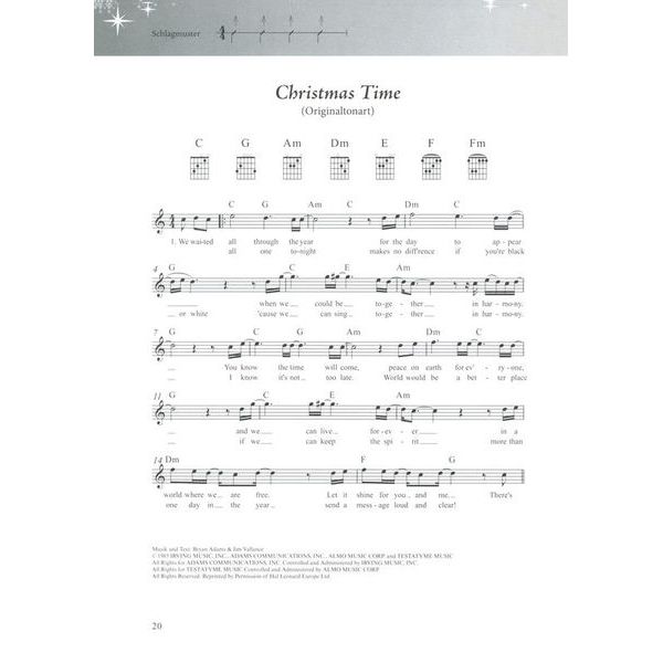 Schott Weihnachtslieder Gitarre XXL