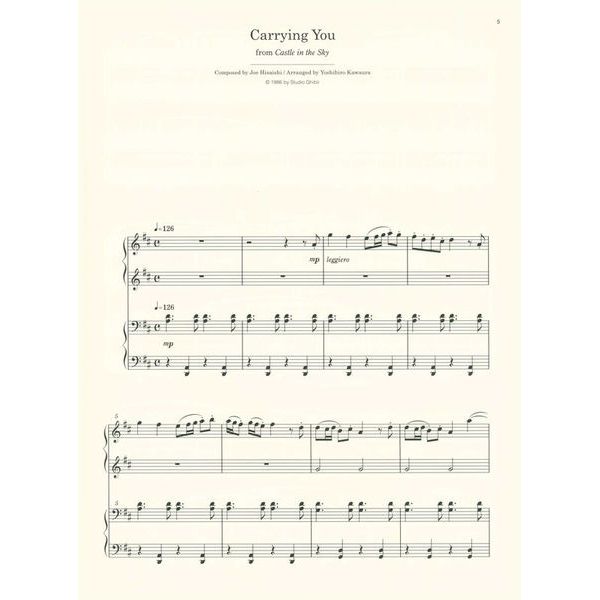 Zen-On Studio Ghibli Piano 4 Hands