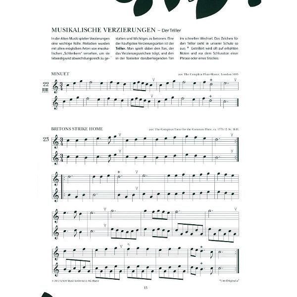 Schott Altblockflötenschule