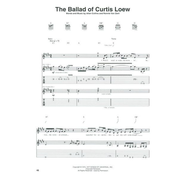 Hal Leonard Lynyrd Skynyrd Greatest Hits