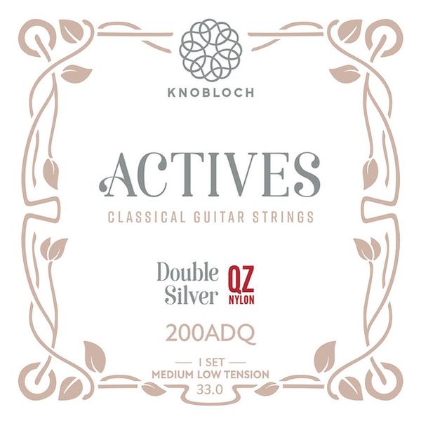 Knobloch Strings Double Silver Nylon 200ADQ