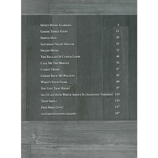 Hal Leonard Lynyrd Skynyrd Greatest Hits