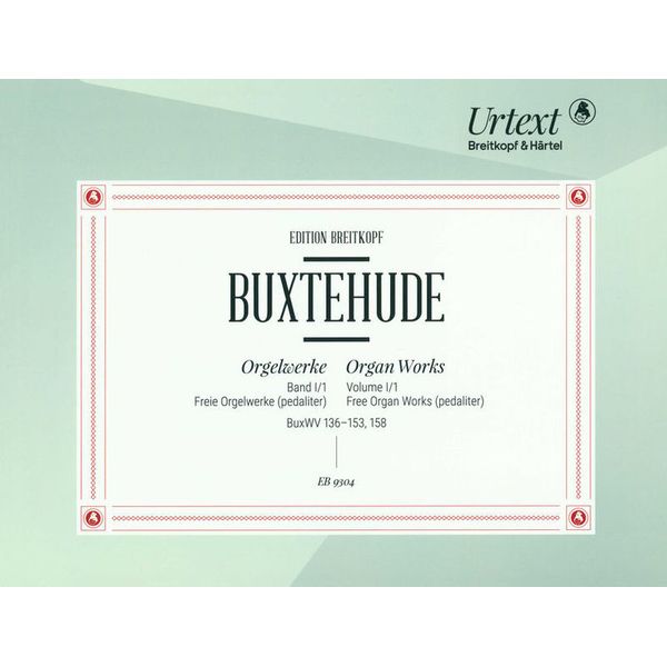 Breitkopf & Hrtel Buxtehude Orgelwerke Set 1