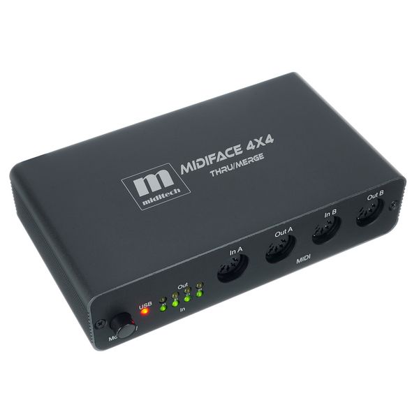 Miditech MIDIface 4x4 thru/merge