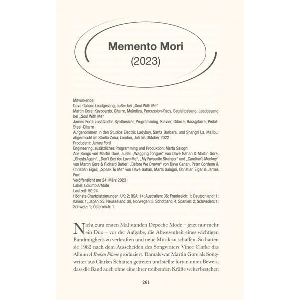 Hannibal Verlag Depeche Mode