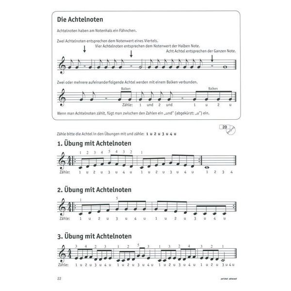 Artist Ahead Musikverlag Meine erste Keyboardschule