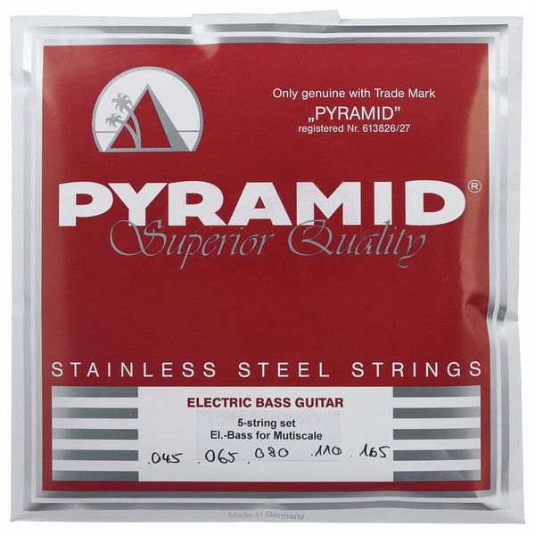 Pyramid Multiscale 5 string Bass Set