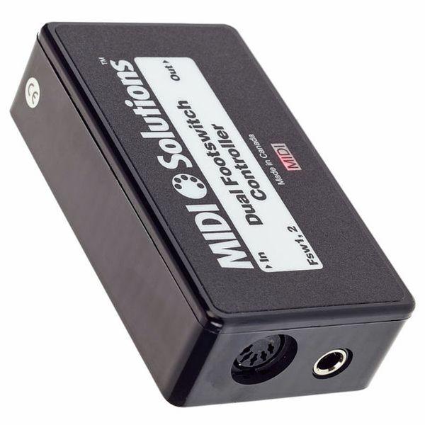 MIDI Solutions Dual Footswitch Controller