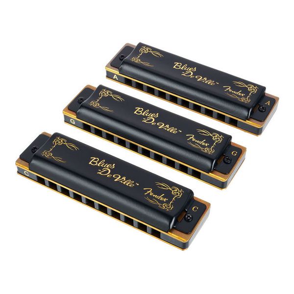 Fender Blues Deville 3 pack with case