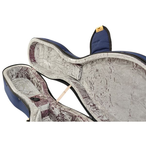 Super Light Round Mandolin Case BL