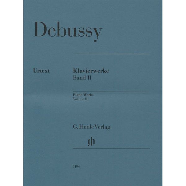 Henle Verlag Debussy Klavierwerke 2
