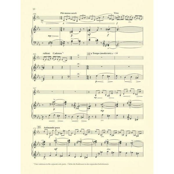 Brenreiter Glasunow Concert Es-Dur