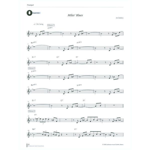 Advance Music Inter Jazz Conception Trumpet