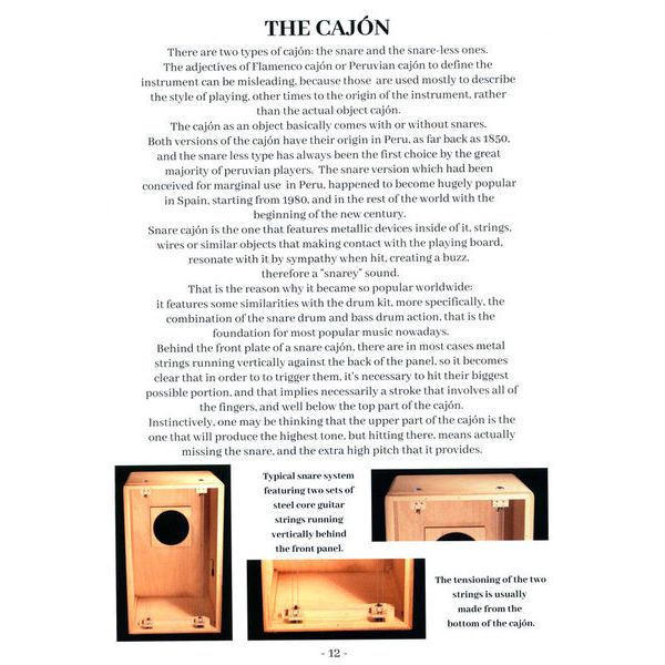 DG De Gregorio Pirana Cajon Jam