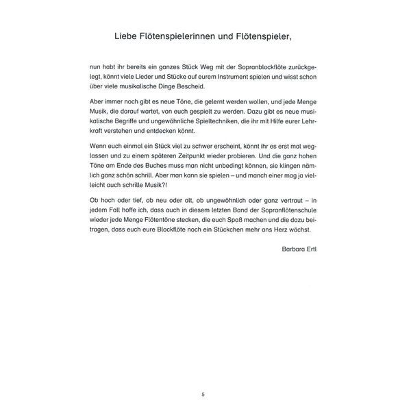 Holzschuh Verlag Jede Menge Flötentöne 3