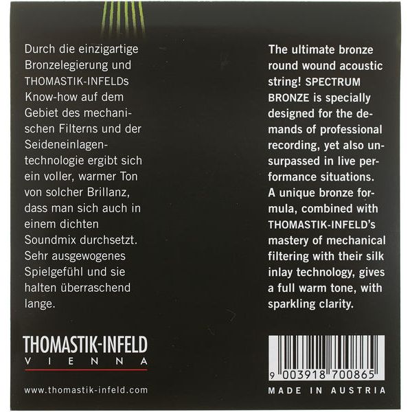 Thomastik SB112 Spectrum Bronze