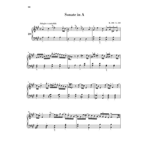 Henle Verlag Scarlatti Klaviersonaten IV