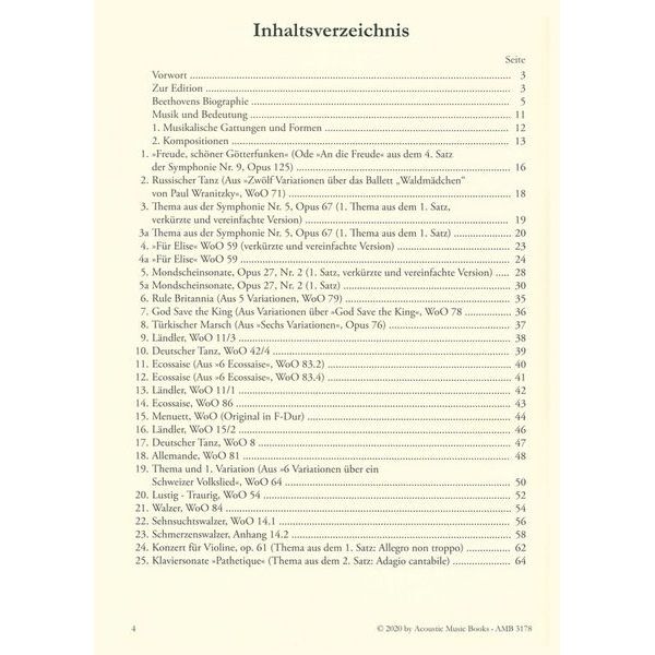 Acoustic Music Books Beethoven Masterworks Guitar