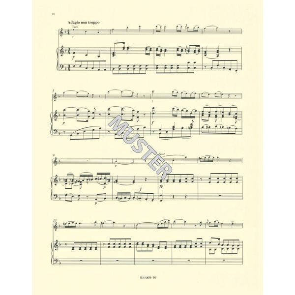 Brenreiter Mozart Concert for Oboe KV 314