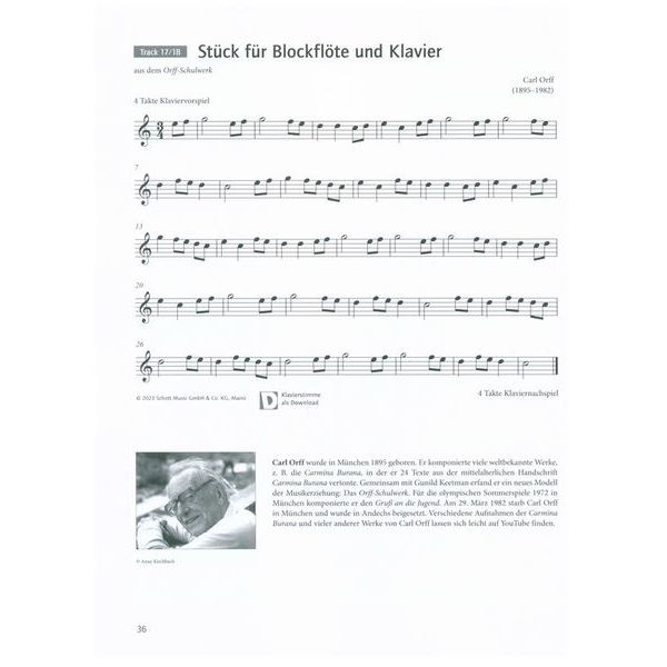 Schott Blockflöte Spielen Hobby 1 Alt