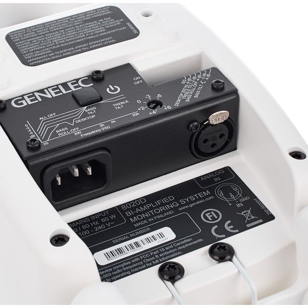 Genelec 8020 DPM Stand Bundle WH