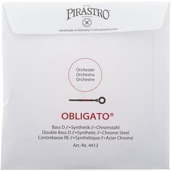 Pirastro Obligato D Double Bass 4/4-3/4