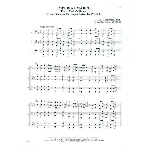 Alfred Music Publishing Movie Trios For All Tromb.