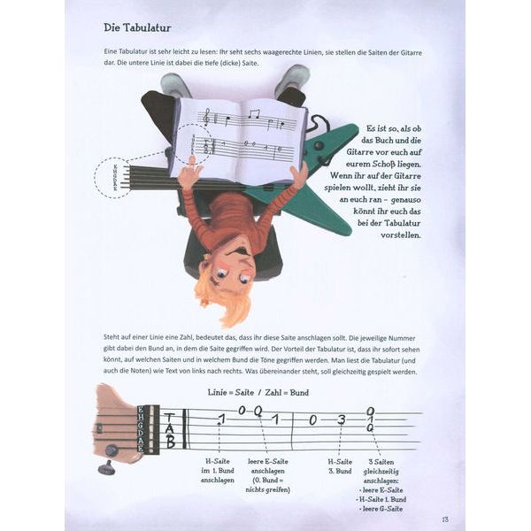 Schott E-Gitarre Lernen Zacky & Bob 1