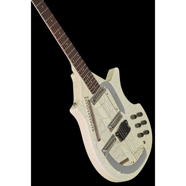 Danelectro Sitar White Crackle