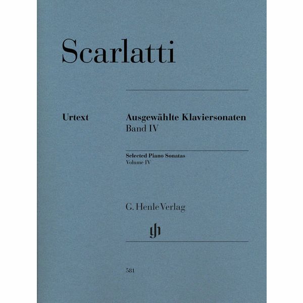 Henle Verlag Scarlatti Klaviersonaten IV