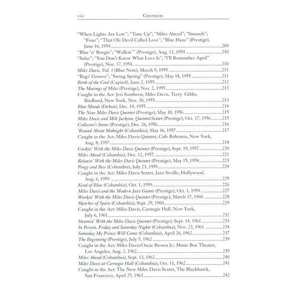 Backbeat Books The Miles Davis Reader