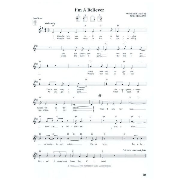 Hal Leonard The Daily Ukulele 365 Songs