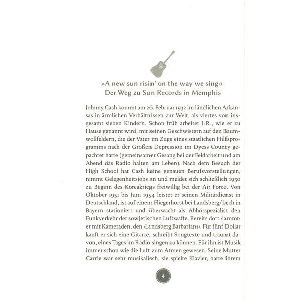 Reclam Verlag 100 Seiten Johnny Cash