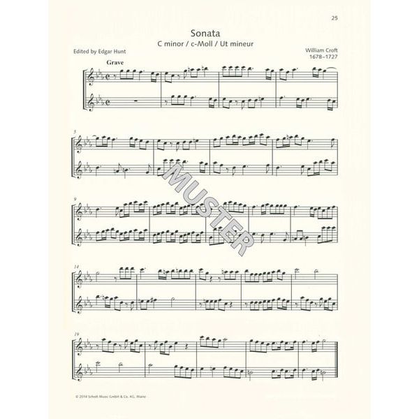 Schott Recorder Library Suites