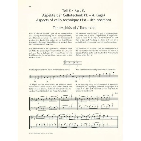 Schott Cello Studies