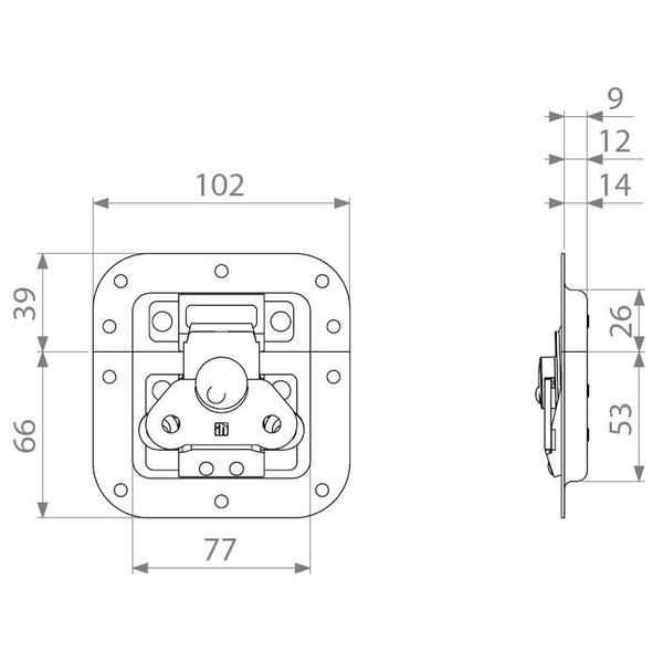 Adam Hall 17285 Butterfly