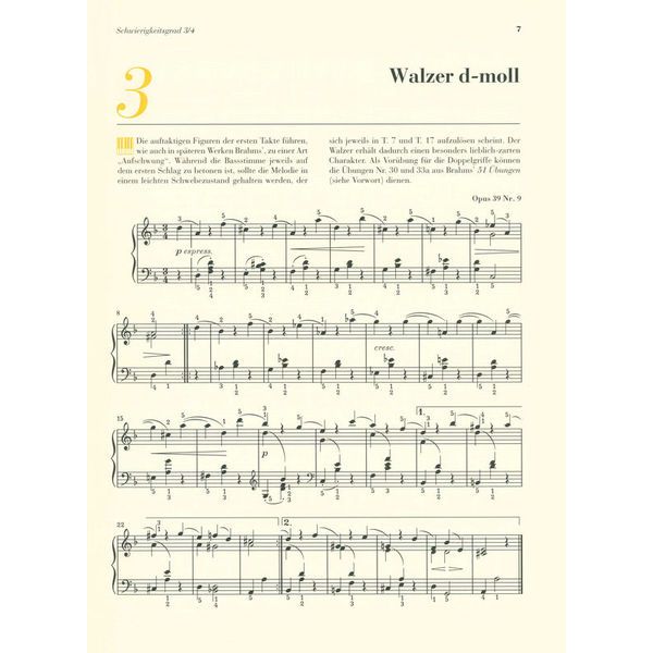 Henle Verlag Am Klavier Brahms