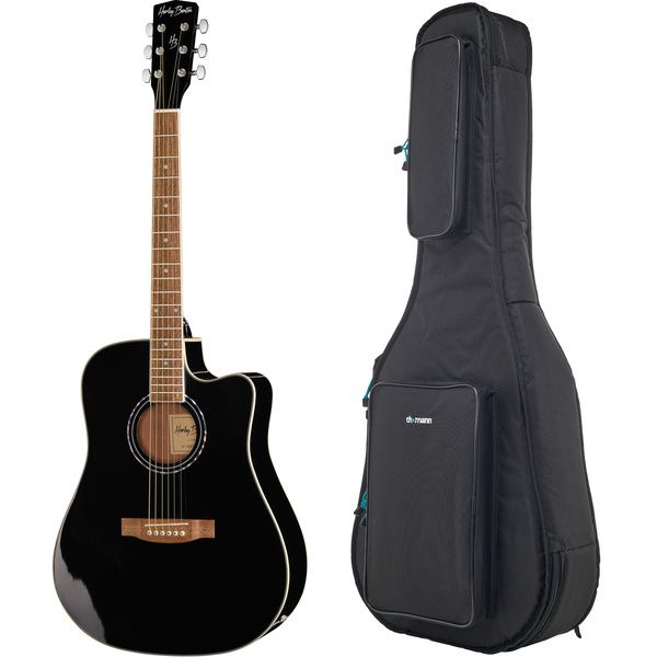 Harley Benton D-120CE BK w/Bag