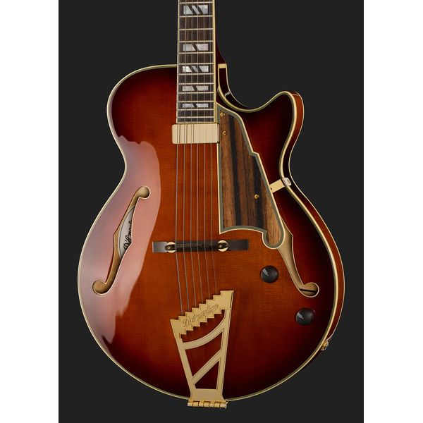 DAngelico Excel SS Soho Amaretto Burst