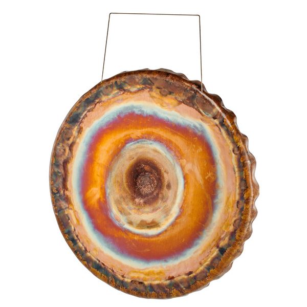 Eichenwurzel Bronze Gong 80cm Gaia