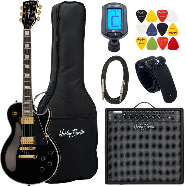 Harley Benton SC-500 BK Vintage Series Set