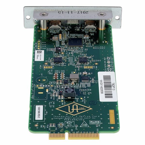 Universal Audio Apollo Thunderbolt 3 Card