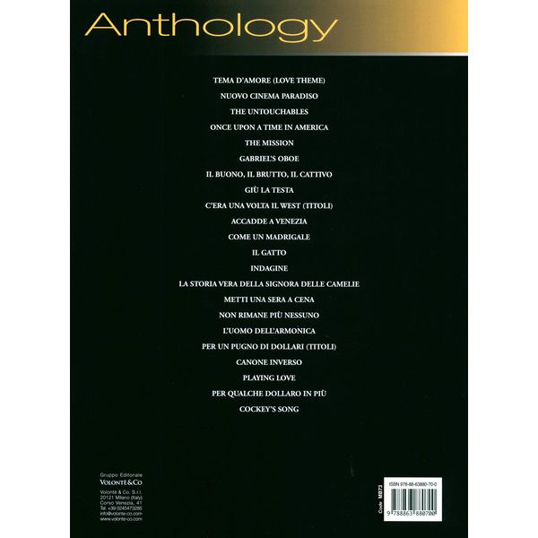 Volonte & Co Ennio Morricone Anthology