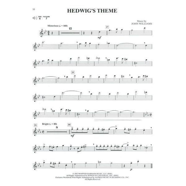 Alfred Music Publishing Harry Potter Complete Flute